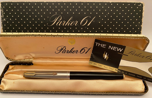 1962 parker deluxe black - parker,