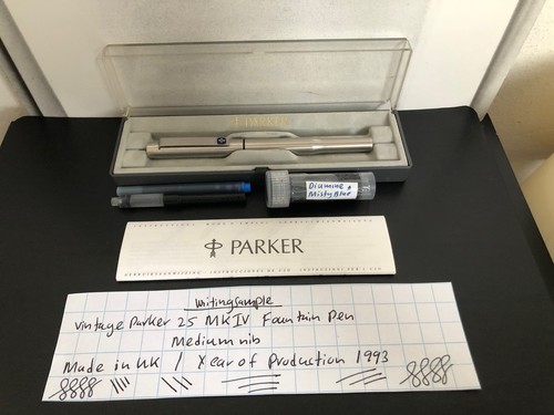 Parker mkiv fountain pen - parker,