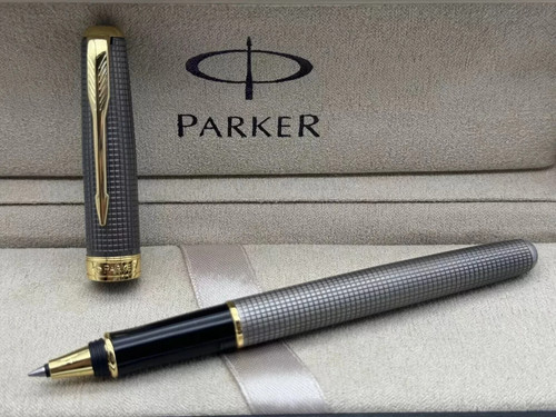 Penna roller pennino grigio