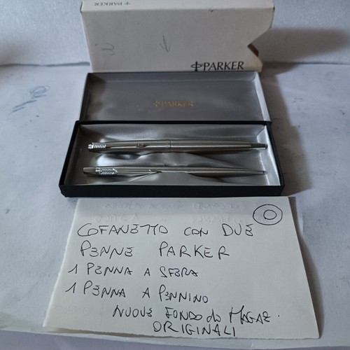 Cofanetto con penne parker - cofanetto,